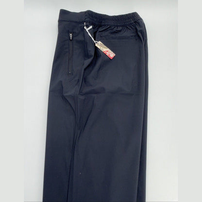$98 Tommy Bahama Active Lightweight Stretch Pull On Pants-Black-Medium-New Tag