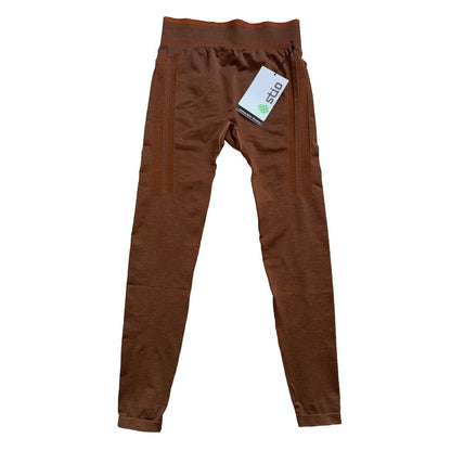 Stio Women's Seamless Tight Leggings- Tan Heather - Large -New Tag