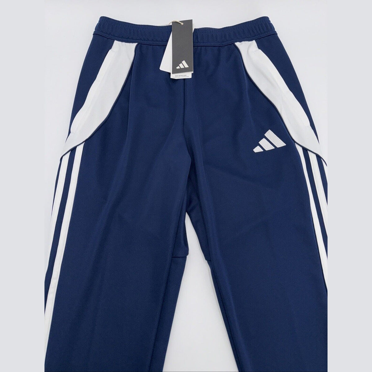 Adidas Men's Tiro 24 Training Pants - Navy On White- Small- New Tag $50