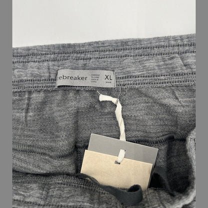 $150 Icebreaker Men’s Shifter Merino Wool Jogger Sweatpants-Gritston Grey-XLarge