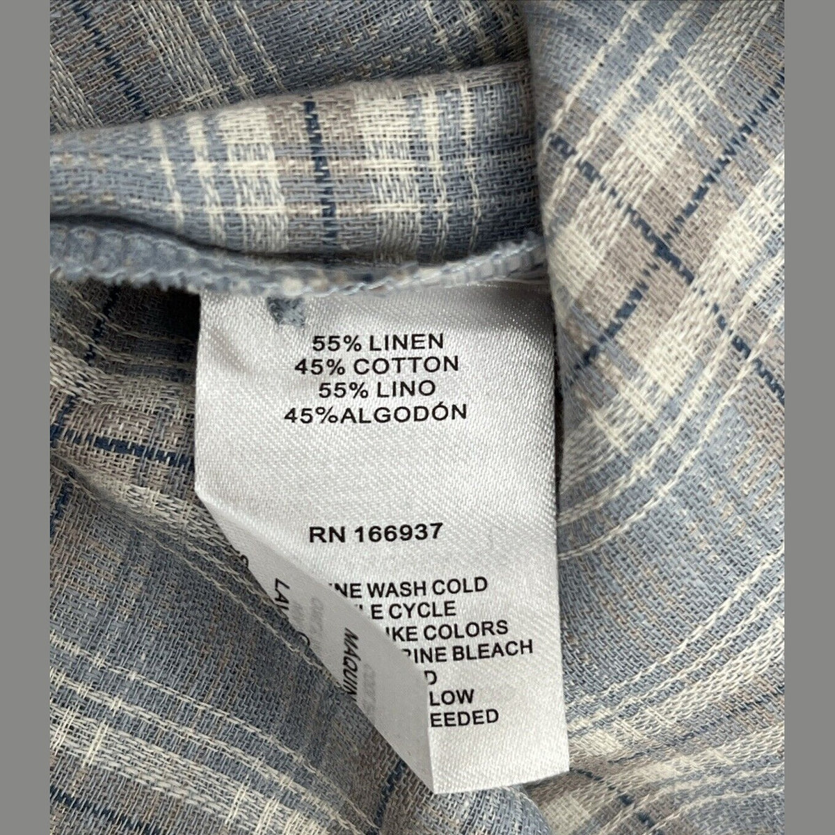 $85 Jeremiah Men’s Woven Short Sleeve Button Up Shirt Check-Light Blue-Small-New