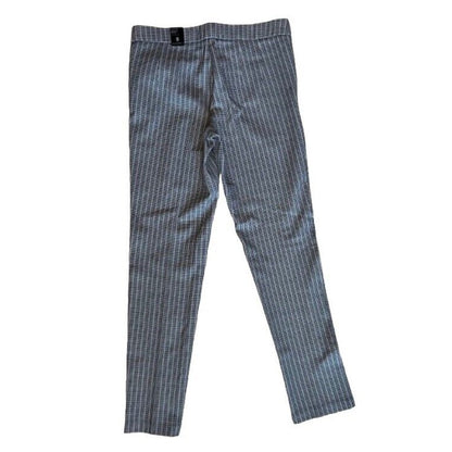 $110 Amanda & Chelsea Women's Chloe Modern Slim Leg Pants-Plaid- Size 8