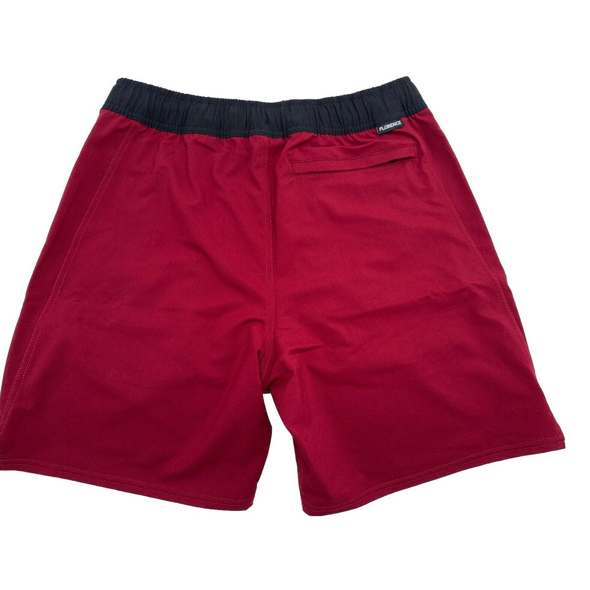$70 Florence Marine X Burgee F1 All Purpose 7" Shorts - Maroon- Small - NEW Tag