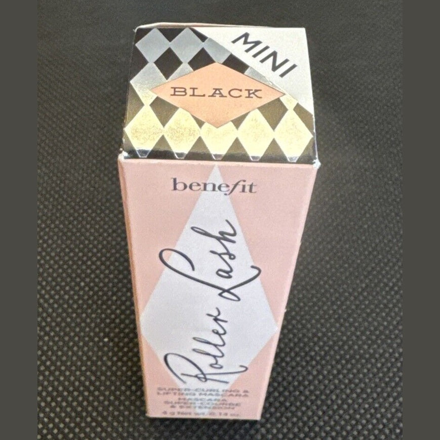 Benefit Cosmetics Roller Lash Curling& Lifting Mascara- MINI- Black- 0.14oz