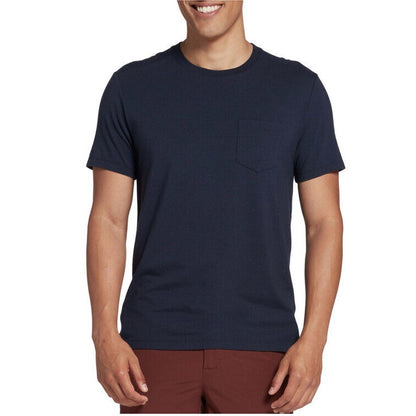 VRST Men's Essential Pocket Short Sleeve Tee- Ardosia Slate- Small -New $35