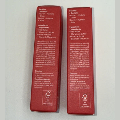 Lot Of 2 LANEIGE Lip Glowy Balm- 2 Berry - Hydrates & Tint- Great Price!