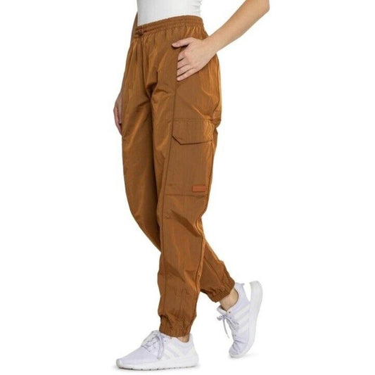 $115 Halfdays Women’s Watson Nylon Cargo Pants baggy Hiking -Caramel-Large-NEW