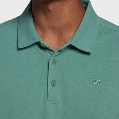 VRST Men's Pique Polo - Serene Green - Small - New Tags Retail $60