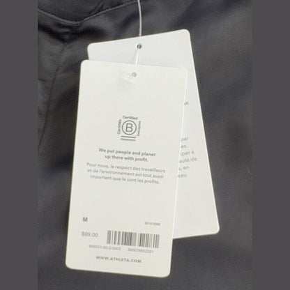 $99 Athleta Pantalon Calm Cool Lounge Pants -Black- Medium NWT