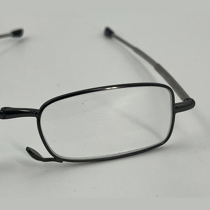 Lot Of 2 Foster Grant MicroVision GIDEON Folding Reader Glasses-Black,+3.25 -New