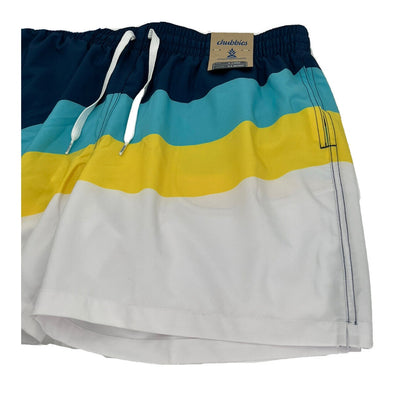 Chubbies Men's Stretch Swim Trunks 5.5" The Shore Enoughs -Multi-XLarge-New $70