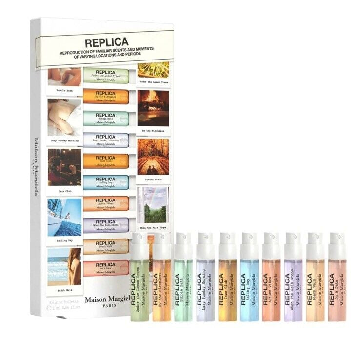 Maison Margiela 'REPLICA' Memory Box Perfume Set 10 x 2 ml different fragrances