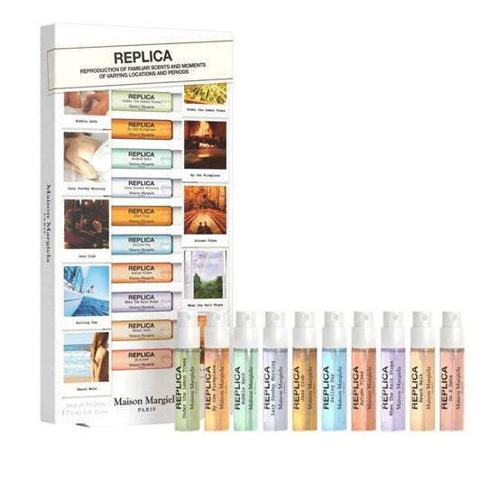 Maison Margiela 'REPLICA' Memory Box Perfume Set 10 x 2 ml different fragrances