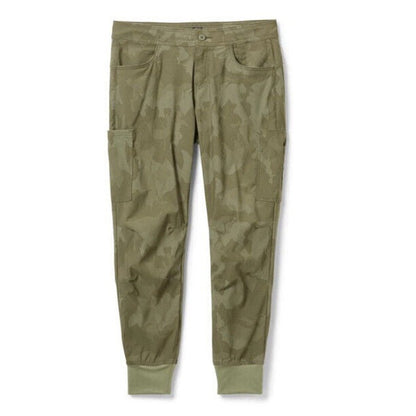 PrAna Women’s Halle II Hybrid Jogger Pants-Sage Camo- Size: 2 -New Tag  $95