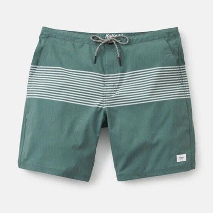 $65 Katin Men’s Hybrid Roam Trunk Shorts -Green Dark Teal-Size: 36" W - NEW