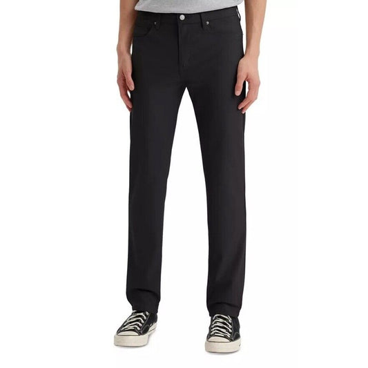 $70 Levi's Men's 511 Slim Tech Pants Stretch A92130010- Black- 29W 32L - New Tag