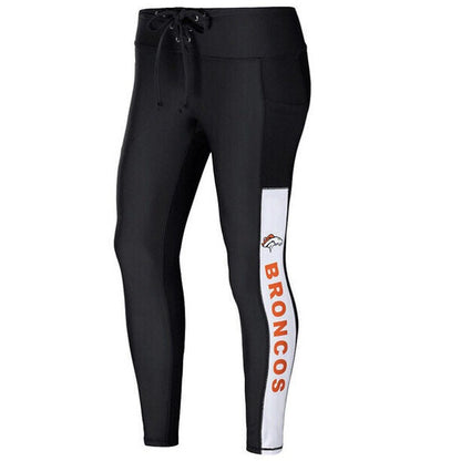 WEAR by Erin Andrews Black - Denver Broncos - Women’s Leggings- Medium- New