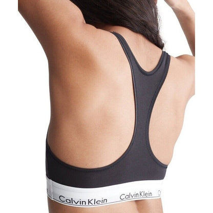 Calvin Klein Women's Modern Cotton Unlined Bralette F3785- Sage Meadow- Medium