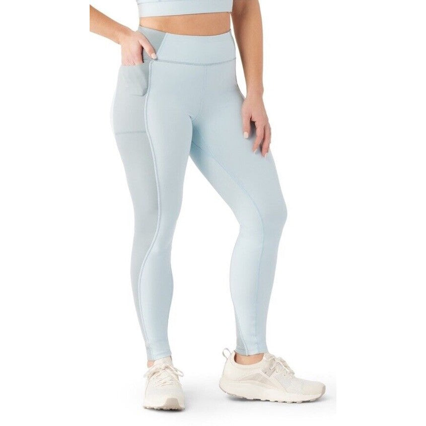 $120 Smartwool Women's Run Legging  - Winter Sky - XLarge - New With Tags