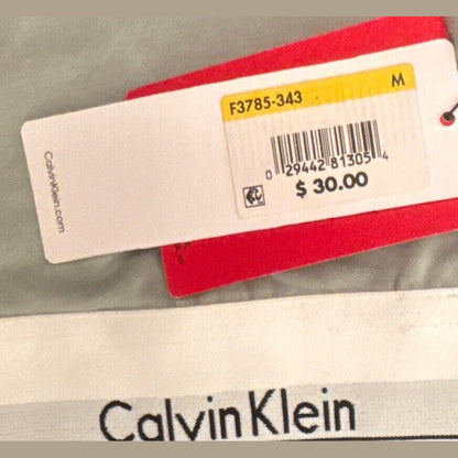 Calvin Klein Women's Modern Cotton Unlined Bralette F3785- Sage Meadow- Medium