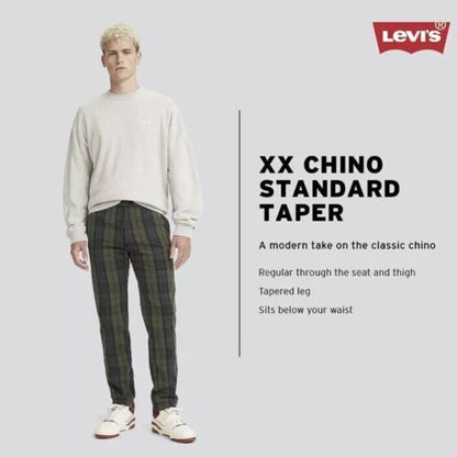 $70 Levi's Men's XX Chino Straight Fit Standard Tapered Pants-Black-Size 38W 30L