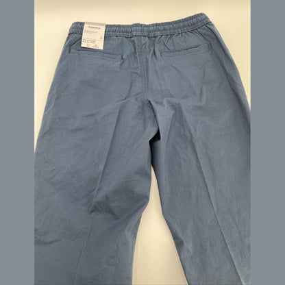 Sonoma Men’s Slim Fit Pull On Drawstring Pants - Turnberry Blue- Small- New Tag