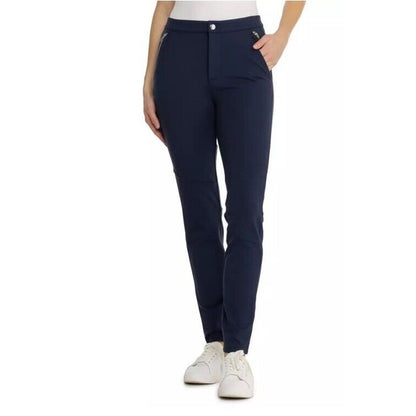 $130 G/Fore Women's Ponte Moto Golf Pants- Navy Twilight -Size: 10 (30W 29L)-New