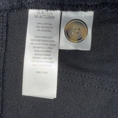 $99 Daniel Hechter Straight Fit Chino 5 Pocket Pants Jeans-Black- 32W 30L-New