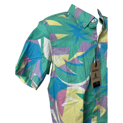 Chubbies Men’s Shirt The Surfside Friday Shirt-Multi -Medium- New Tag $65