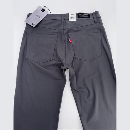 $70 Levi's Men's 511 Slim Tech Pants Stretch A92130010- Grey- 32W 32L - New Tag