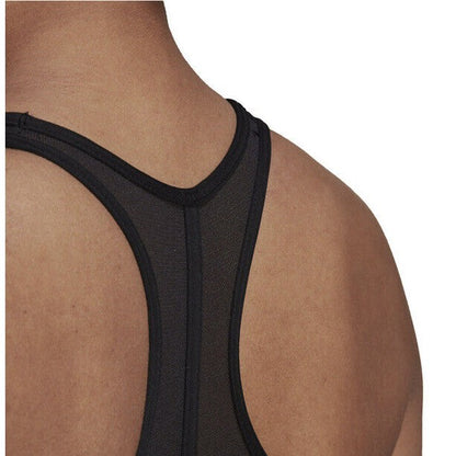 Adidas Powerreact Training Medium-Support Padded Bra- Black-Size: LAC -New $35