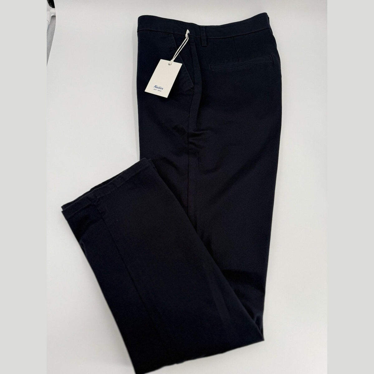 $89 Katin Men’s Kraft Pants Chino Size Cotton Spandex Stretch Pants-Navy-30W 31L