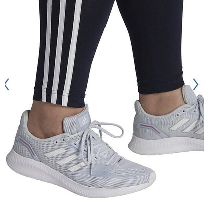 adidas Women's Essentials 3-Stripes Leg - Legend Ink/White - 1X- New Tags