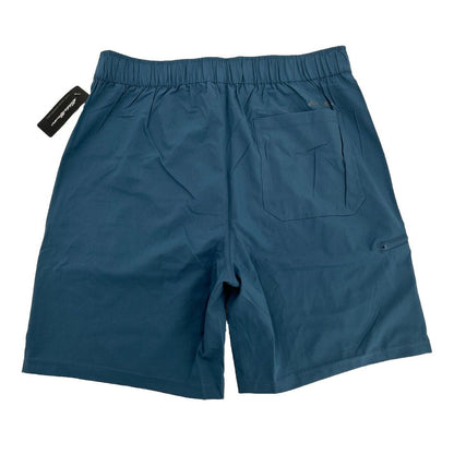 $55 Eddie Bauer Men’s Canyon Lightweight Shorts- Blue Fusion-Medium-New Tag