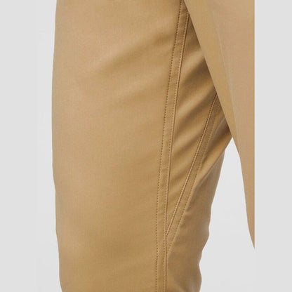 $139 DU/ER Men’s NuStretch Slim Fit 5 Pocket Chino Pants- Khaki - 33W 32L - New