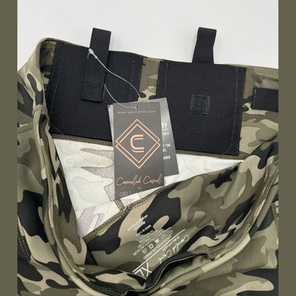 GWG Eclipse Camo Leggings Urban Camo Concealed Carry Waistband Size: XLarge NWT