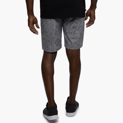 $90 Travis Mathew Men's Jaguar Golf Shorts Palm Print Shade- Grey-Size: 32W-New