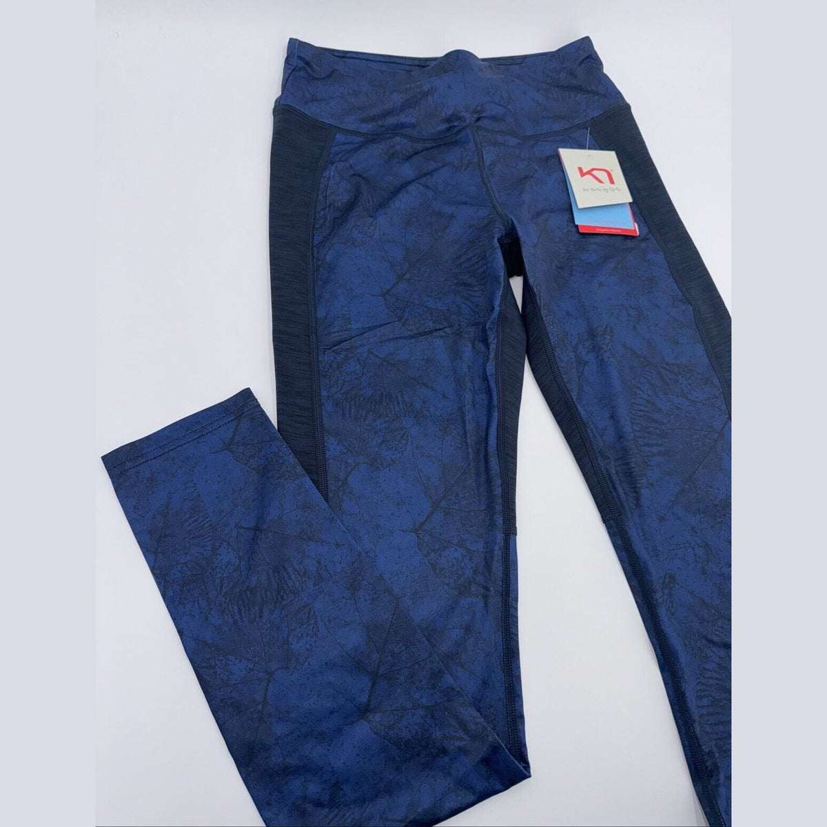 $100 Kari Traa Women’s Fierce Pants Tights - Royal Blue - Small - New With Tags