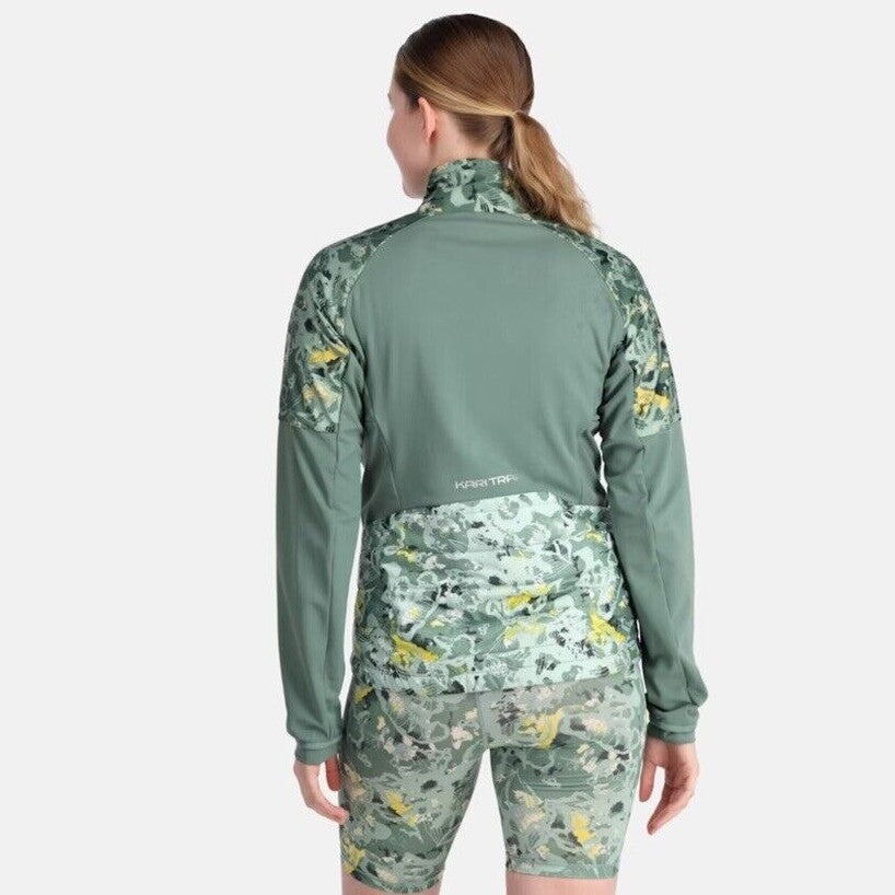 $130 Kari Traa Women’s Ragna Jacket Casual Training- Murk Green- Medium- New