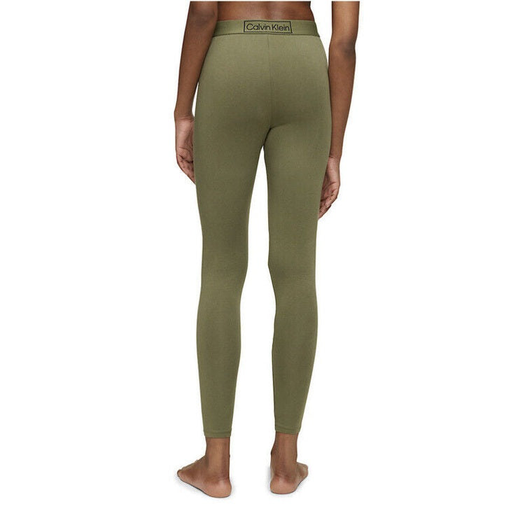 Calvin Klein Reimagined Heritage Lounge Leggings QS6834-Napa Green - XLarge- New