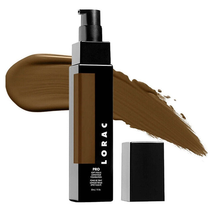 2 Pack- LORAC Cosmetics Pro Soft Focus Longwear Foundation- 25 Deep- 1 Fl. Oz.