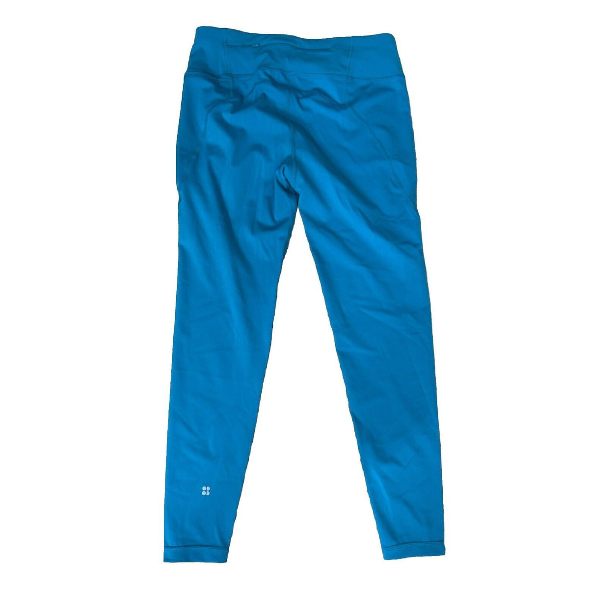 $100 Sweaty Women’s Betty Power Leggings 7/8 Length- Blue -Size: 10 Large - New