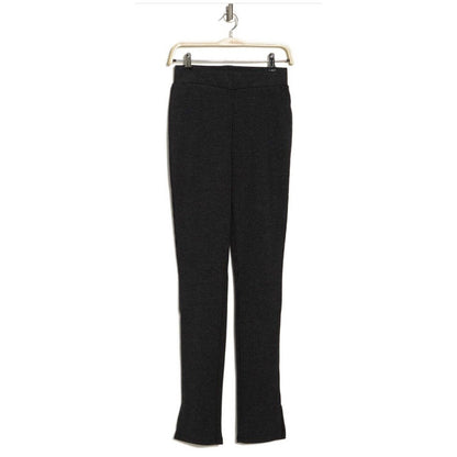 We Wore What Women's Ribbed Seamless Stretch Leggings Black - Size Small  $98