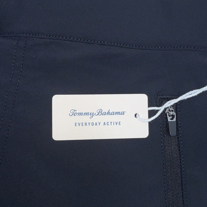 $98 Tommy Bahama Active Lightweight Stretch Pull On Pants-Black-Medium-New Tag