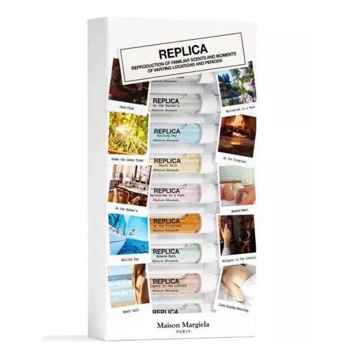 Maison Margiela 'REPLICA' Memory Box Perfume Set 10 x 2 ml different fragrances