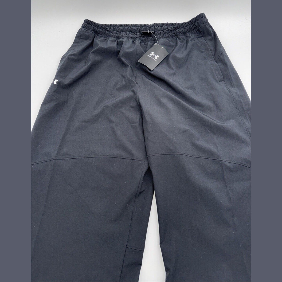 $60 Under Armour Women's Oversized UA Rival Gym Pants- Black - Medium- New Tag