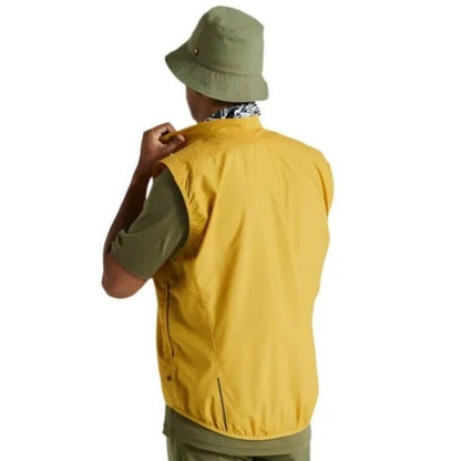 $120 Fjallraven Men’s Specialized Adventure Vest- Ochre Yellow - Small - New Tag