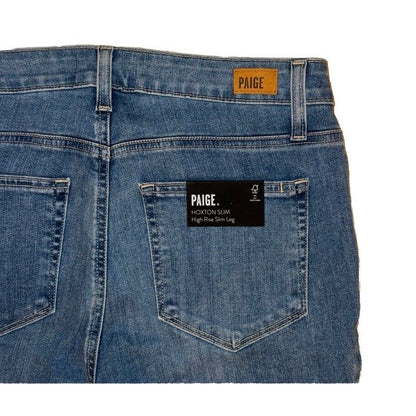$225 PAIGE Women’s Hoxton Slim Raw Hem- Averill- Size: 32