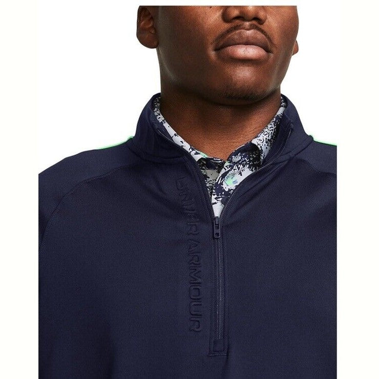 Under Armour Men’s 1/2 Zip Storm GOLF Sweatshirt-Black-LARGE - New-MSRP $80