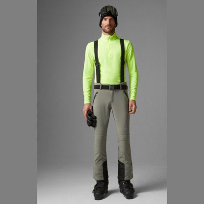 $790 Bogner Men’s Curt Softshell Ski Waterproof Pant- Slate Green-Large-New Tag